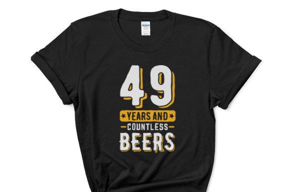 49th Birthday 49 Years Countless Beers Review