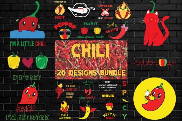 Chili Bundle SVG 20 Designs: A Designer's Review