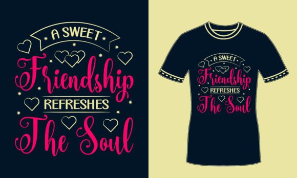Friendship Quote Retro Typography Tshirt Review