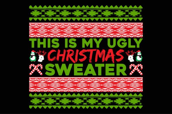 Funny Christmas Sweaters This is My Ugly Review