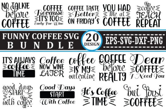 Funny Coffee Designs Bundle: A Designer Review