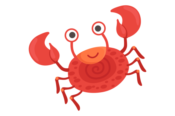 Funny Crab: Red Dancing Animal. Smiling Review