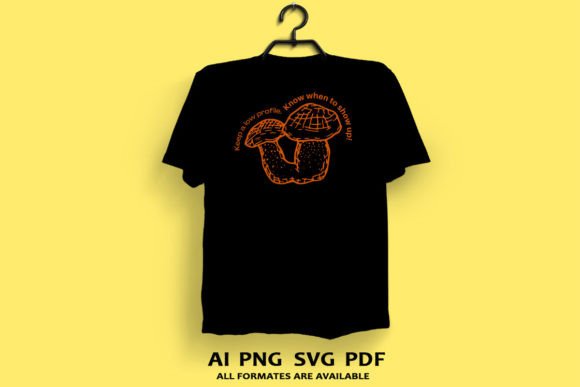 Funny Mushroom T-shirt Design Review
