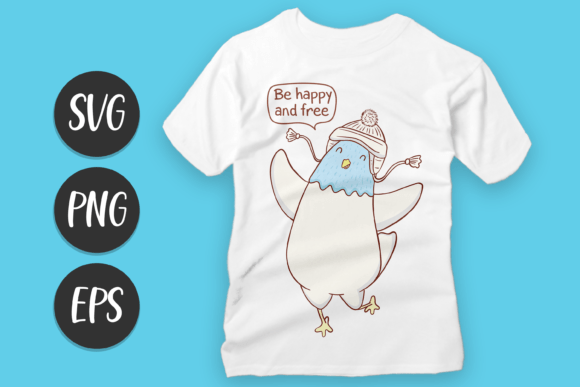 Funny Pigeon Cartoon T Shirt Design Review