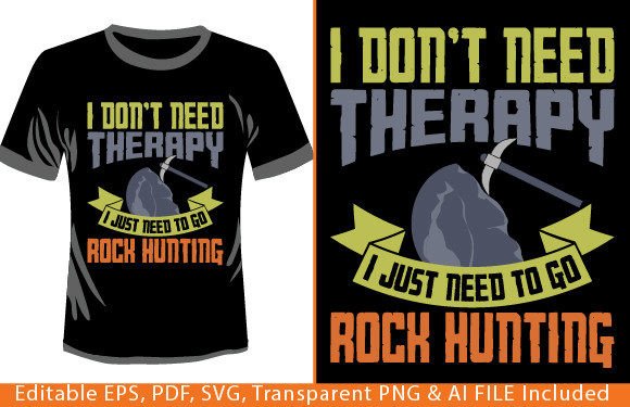 Funny Rock Hunting Therapy Geology Shirt Review