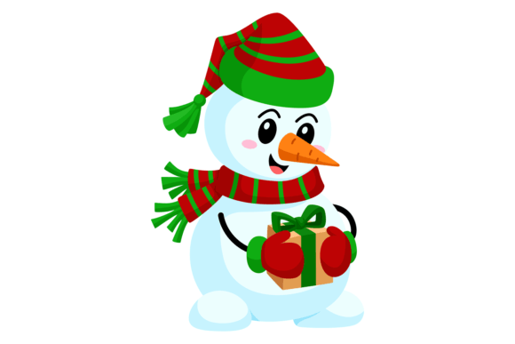 Funny Snowman with Gift Box: A Designer Review