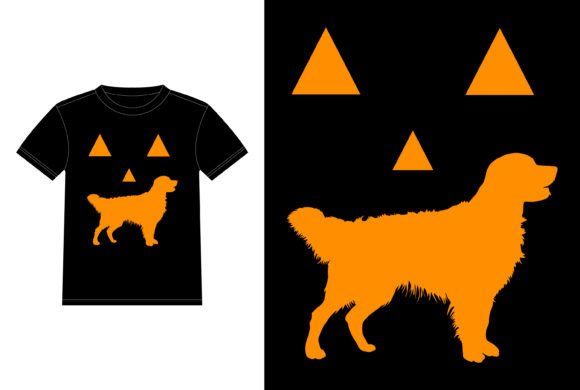 Golden Retriever Halloween Pumpkin Funny Review