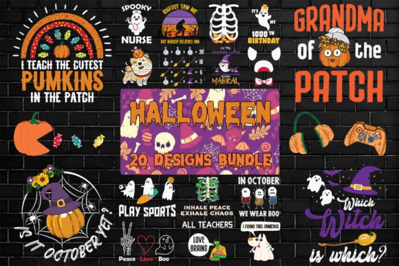 Halloween Bundle SVG 20 Designs Review