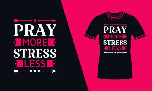 Pray More Stress Less Red Svg T Shirt Review