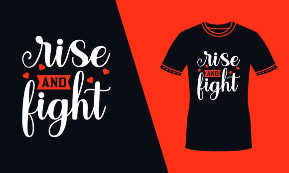 Rise Motivational Red Typography T Shirt Review